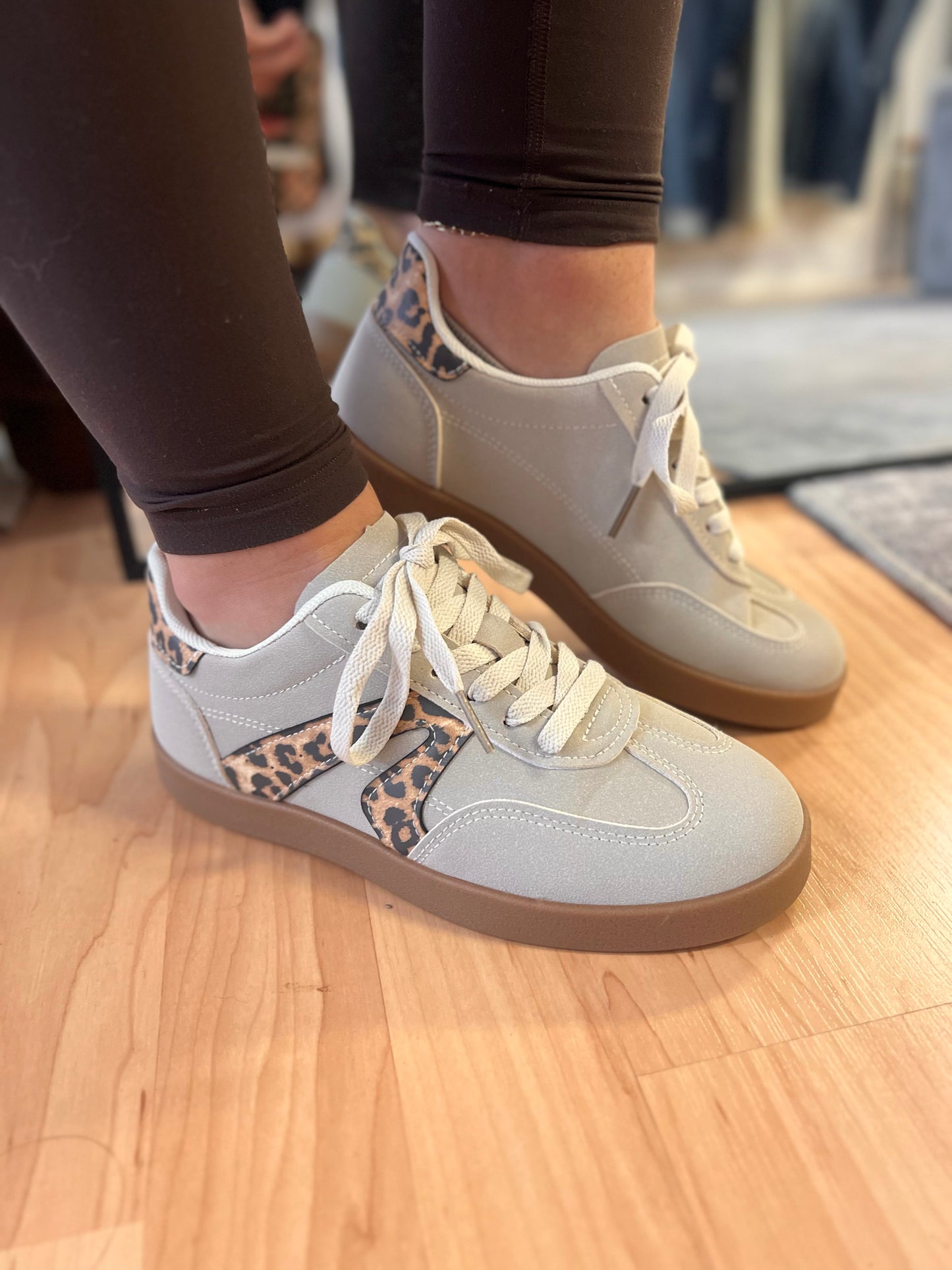 Retro Sneaker, Leopard