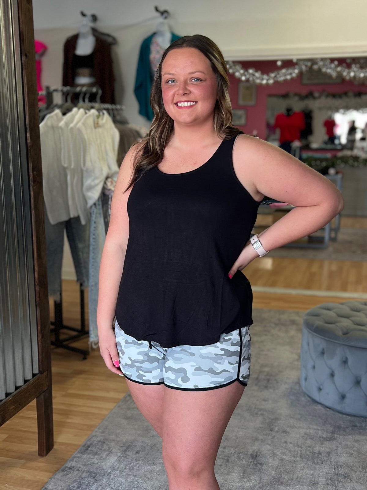 Flowy Tank, Black