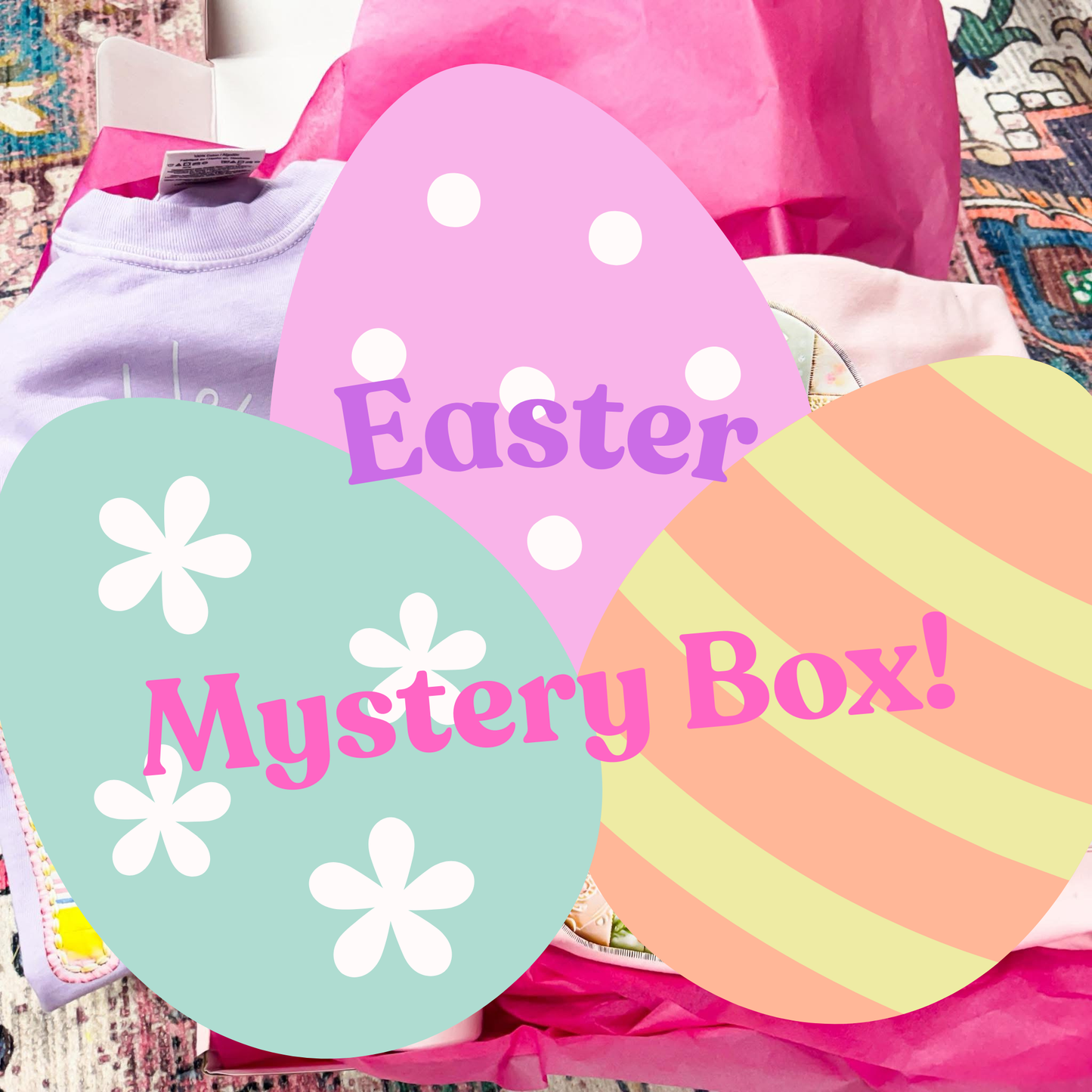 Pastel, Easter themed Mystery Box