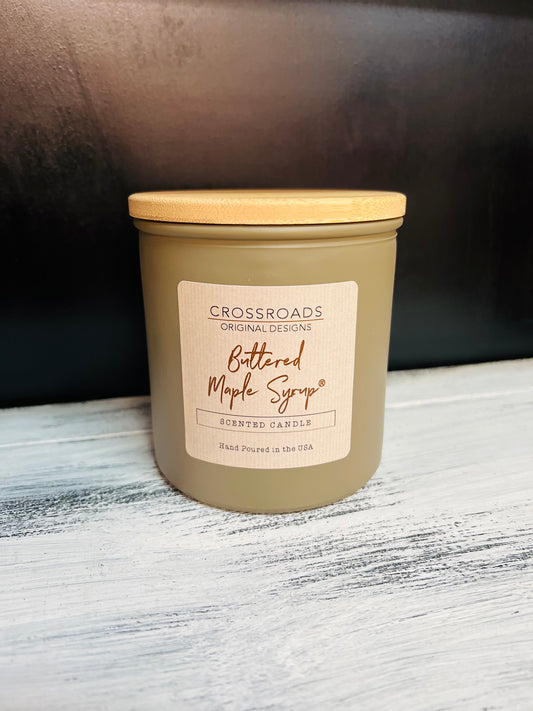 14oz Colored Glass Candles