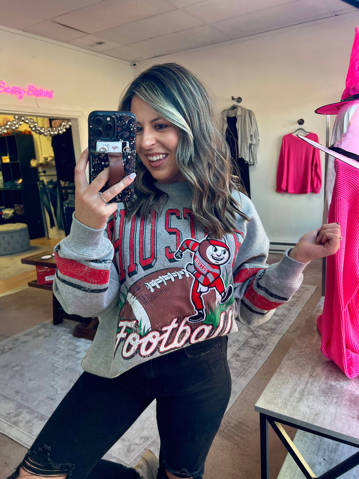 Ohio State Buckeyes Sweatshirt, Grey