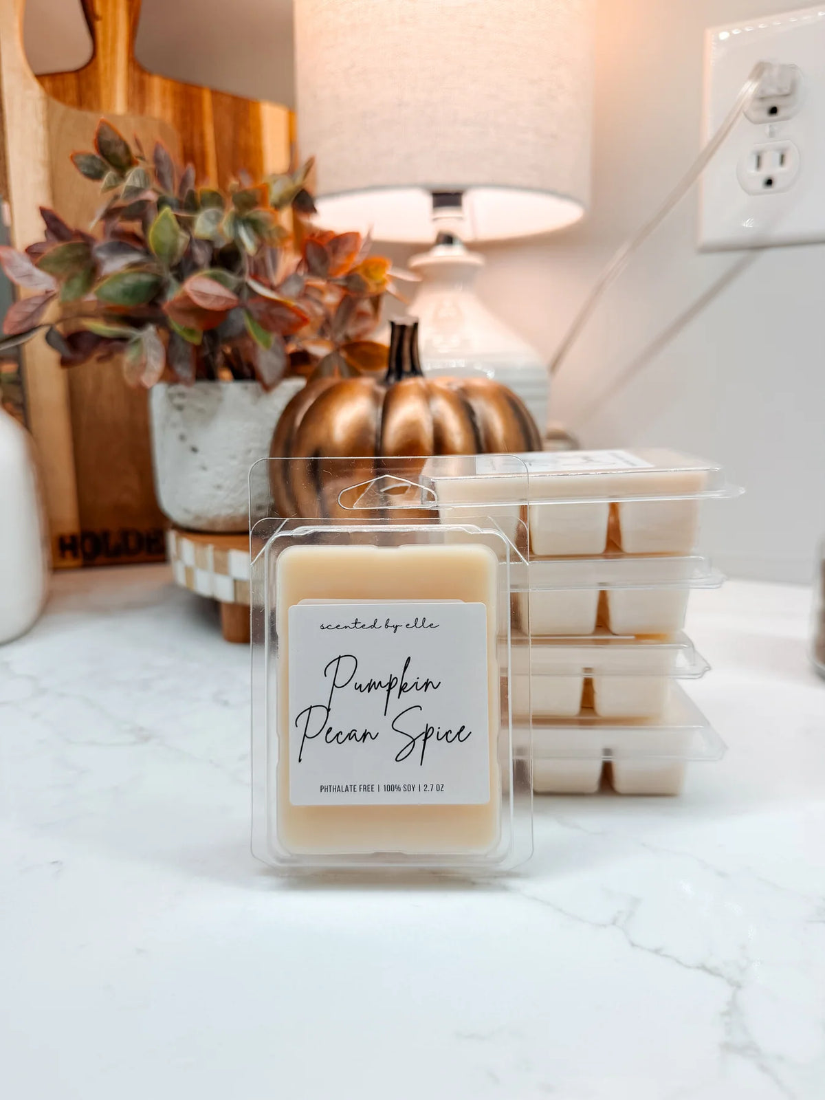 100% Soy Wax Melt, Pumpkin Pecan Spice