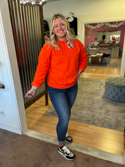 CINCY Applique Sweatshirt