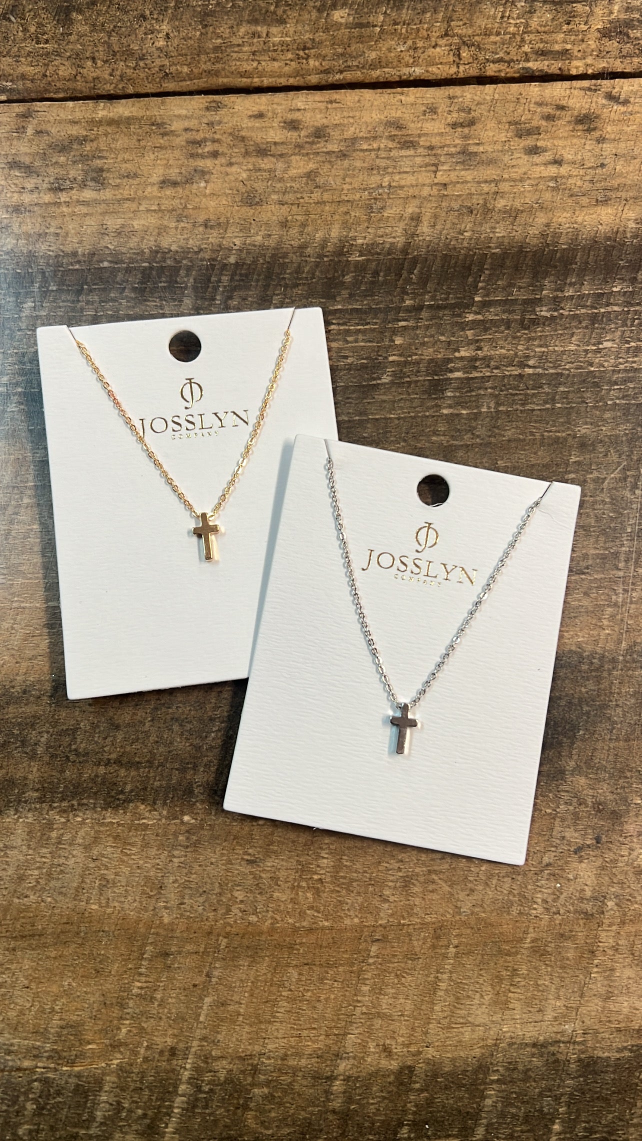 Classic Mini Cross Necklace