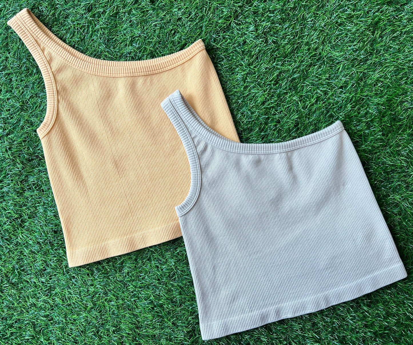 One shoulder tank