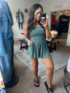 Double Layer Romper, Jade