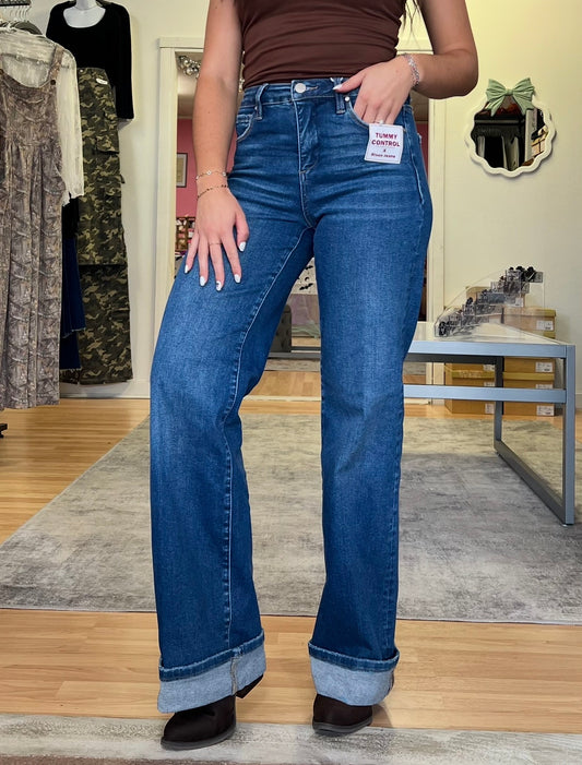 Holly TC High Rise Wide Leg, RISEN