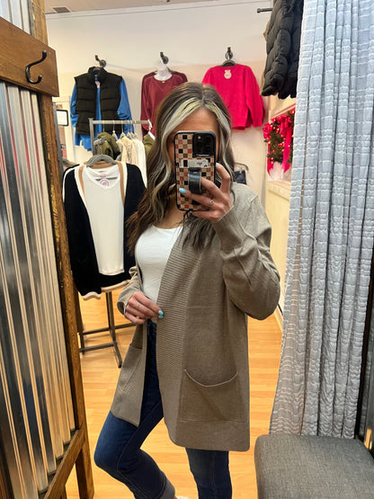 Timeless Cardigan, Camel