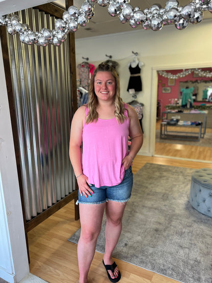 Flowy Tank, Candy Pink