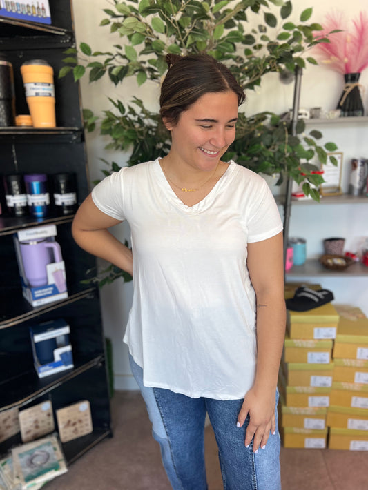 Essential Tee, Ivory