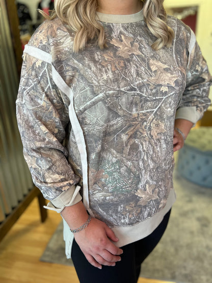 Camo Crew Pullover