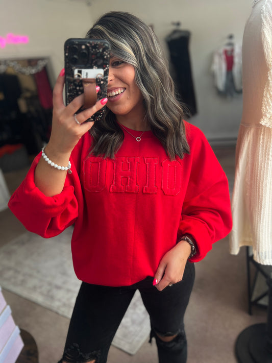 OHIO Applique Sweatshirt