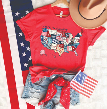 250th Anniversary Tee, Red
