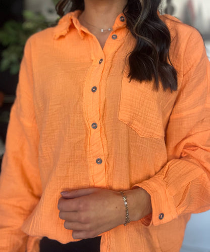 Fancy Like Button Up, Orange