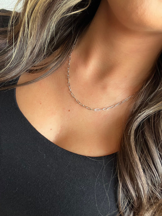 Silver Chain Necklace