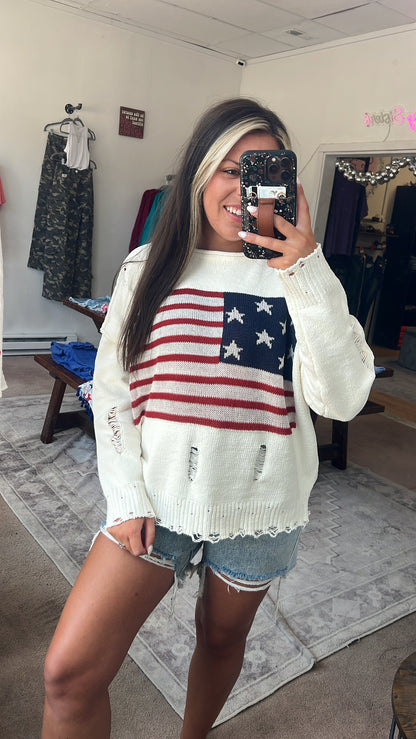 Flag Sweater