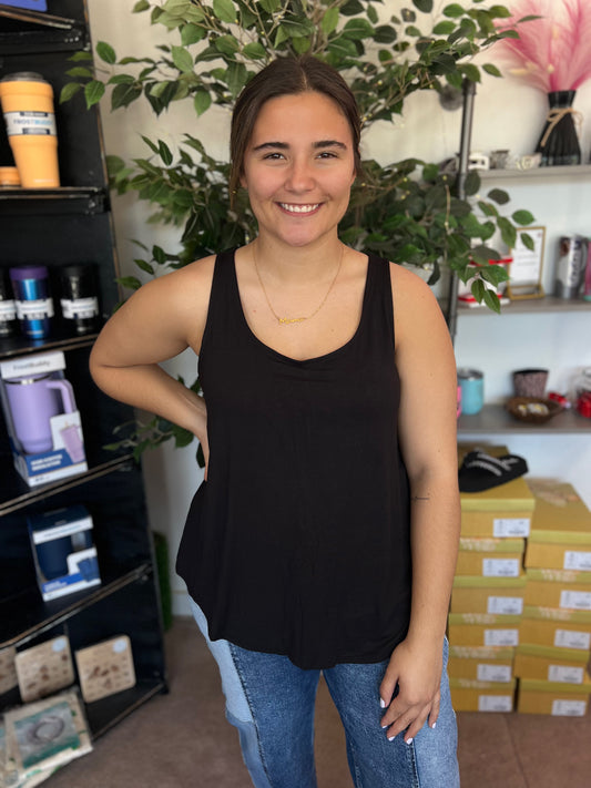 Flowy Tank, Black
