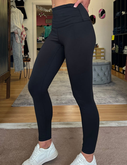 Top Notch Leggings, Black