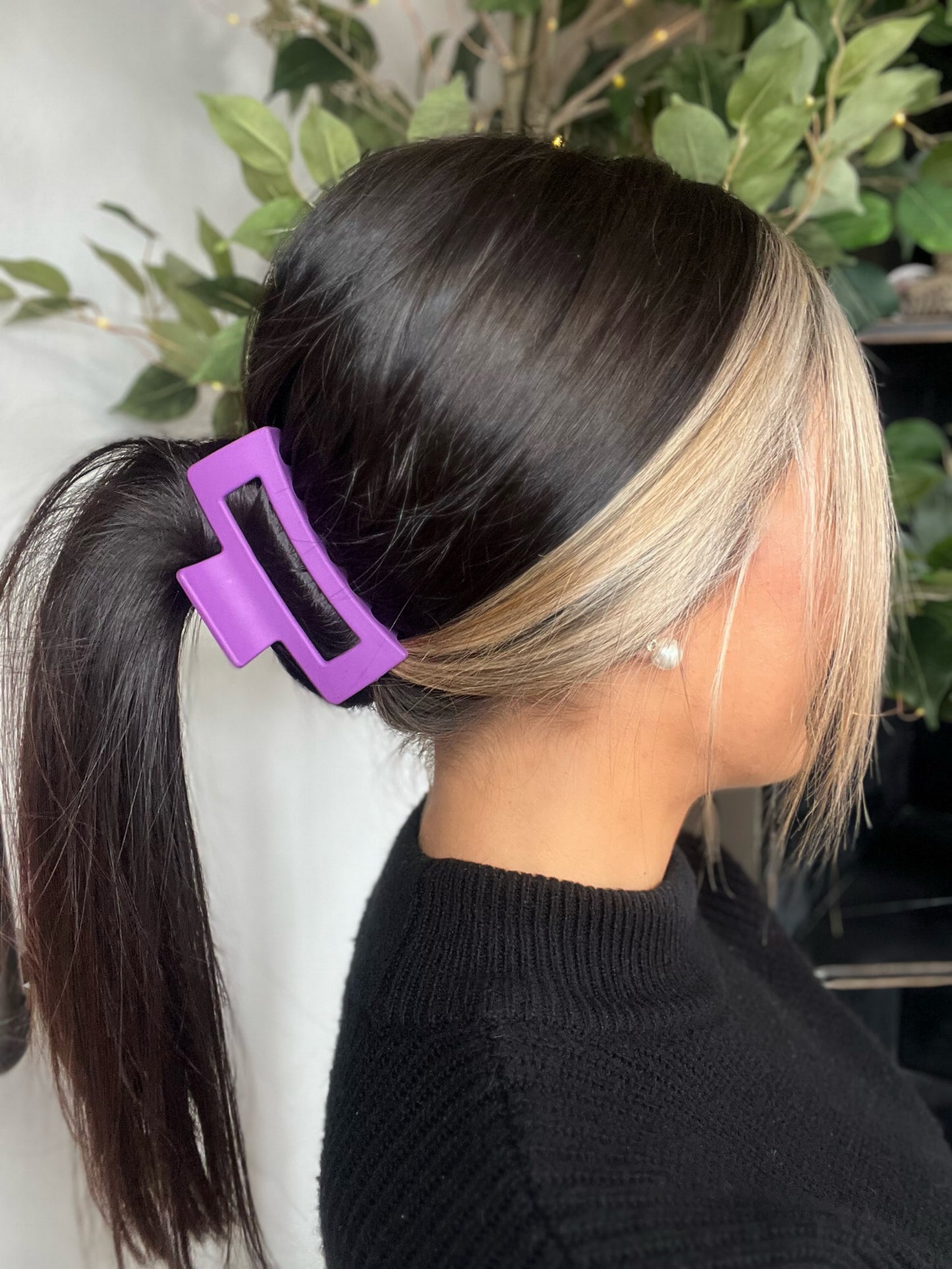 Effortless Hair Clip, Purple