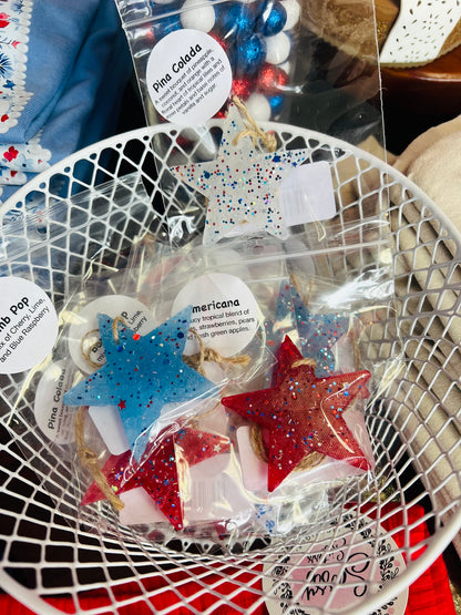 Mini Car Freshie, Americana Star