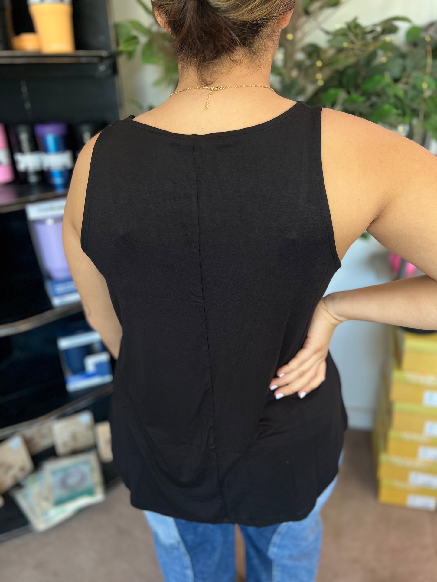 Flowy Tank, Black