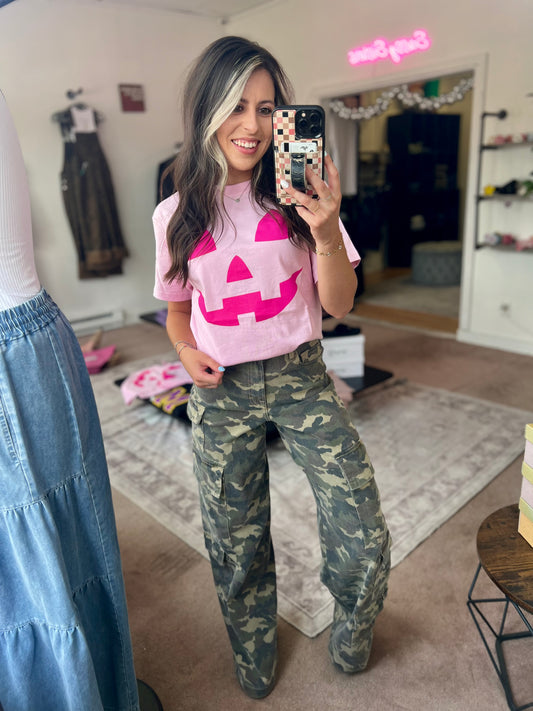 Pink Pumpkin Tee