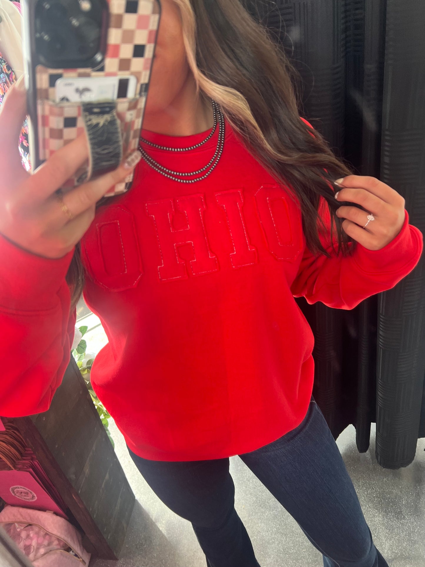 OHIO Applique Sweatshirt