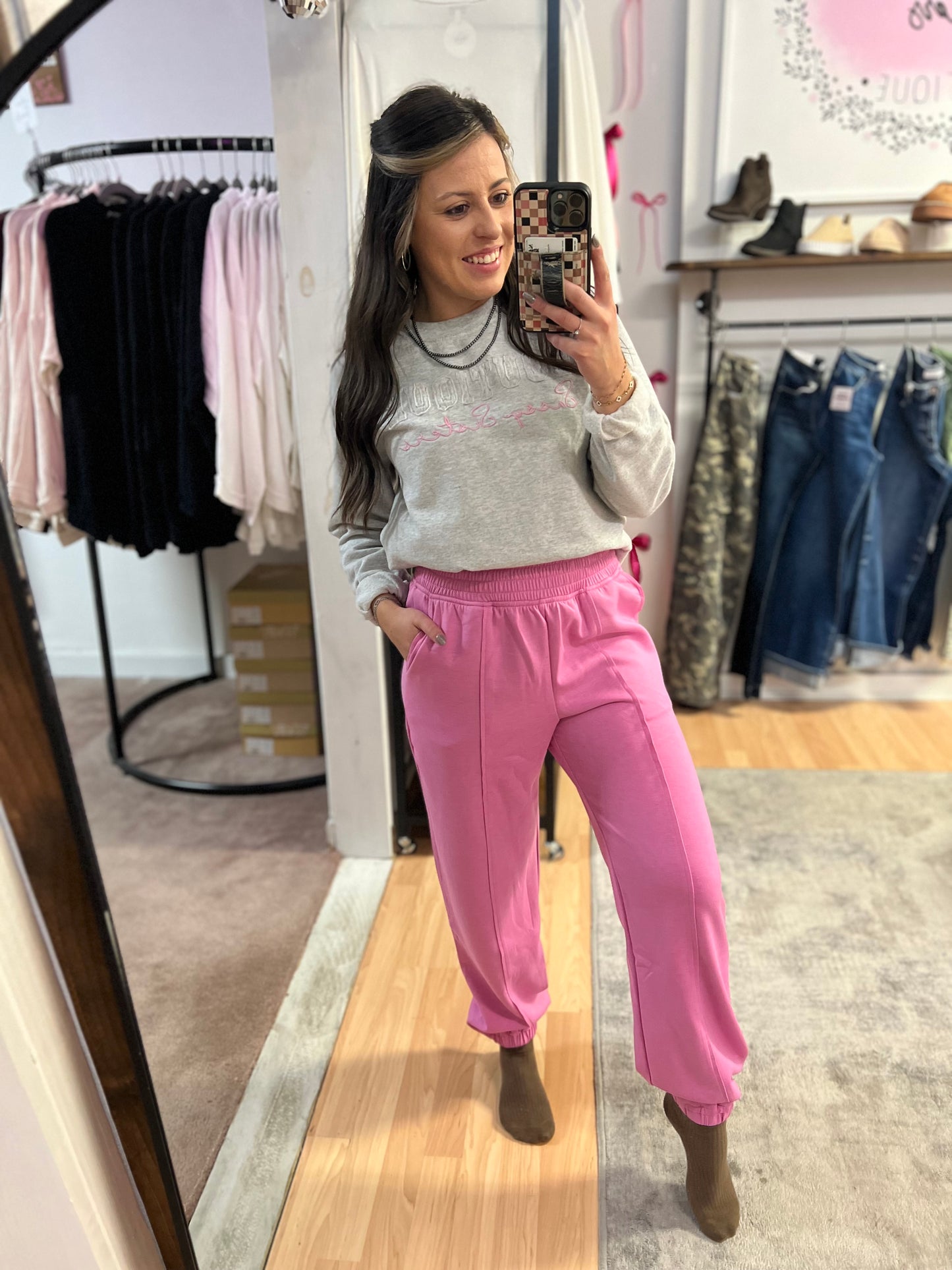 Scuba Joggers, Pink