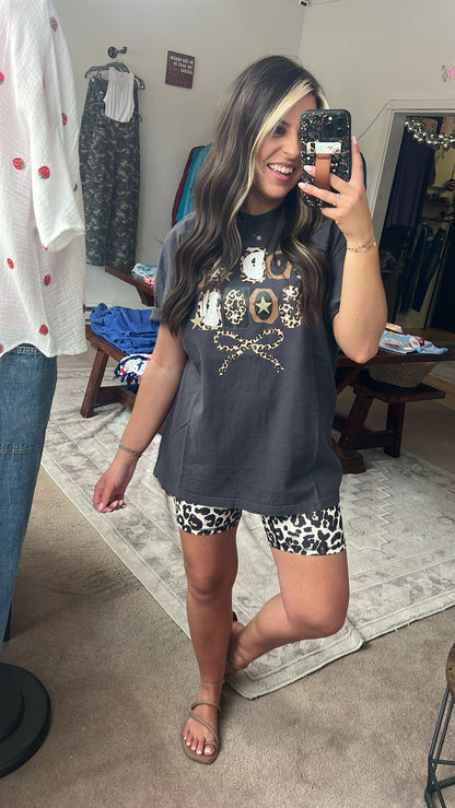 Everyday Biker Shorts, Leopard