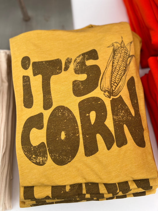 It's Corn T-shirt, Mustard