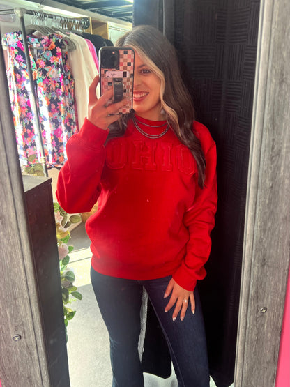 OHIO Applique Sweatshirt