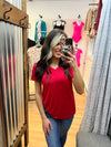 Must Have Basic Tee, Red