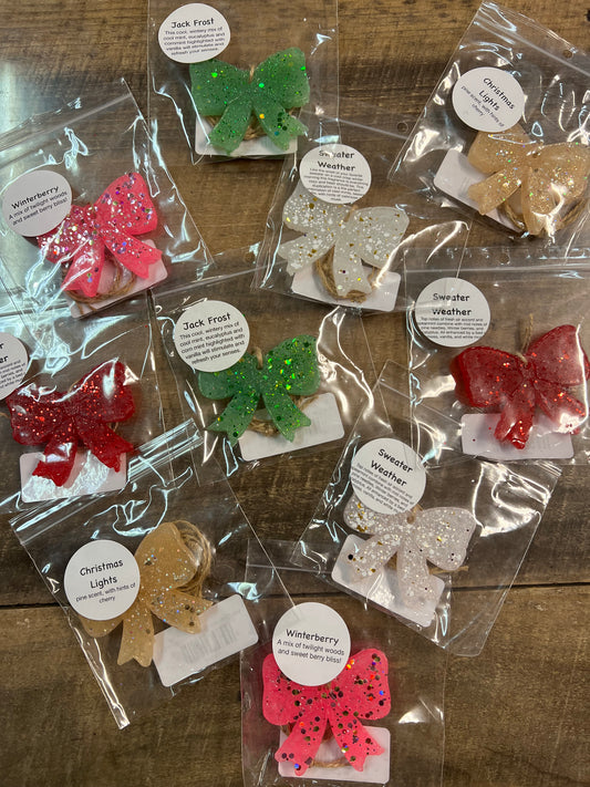 Mini Car Freshie, Bow