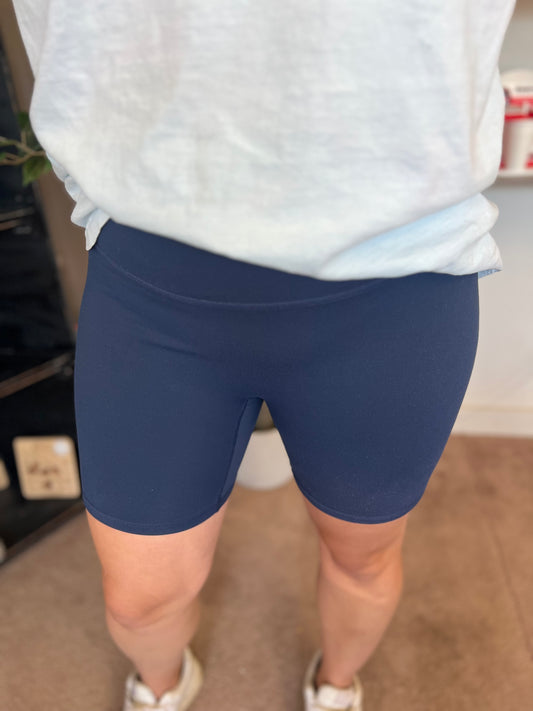 Everyday Biker Shorts, Navy