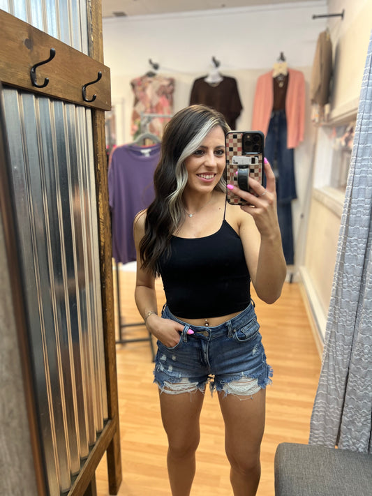 Seamless Cami, Black