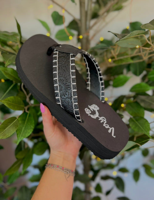 Pamela Flip Flops, Black