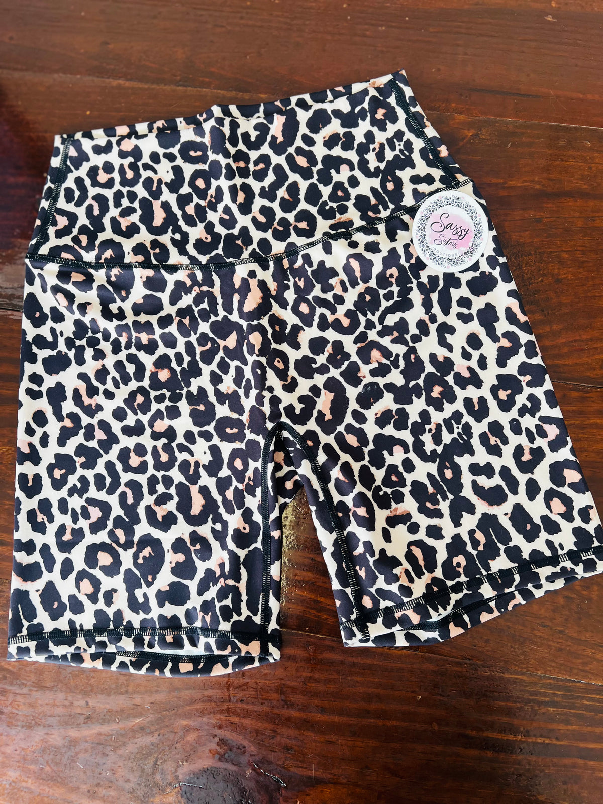 Everyday Biker Shorts, Leopard