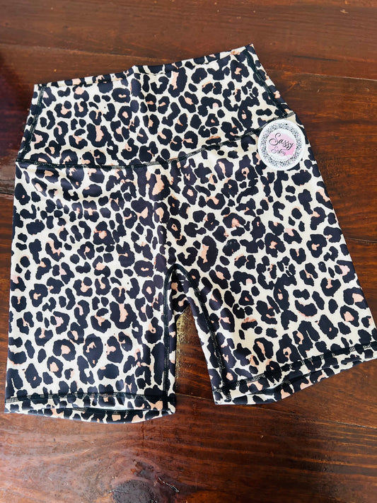 Everyday Biker Shorts, Leopard