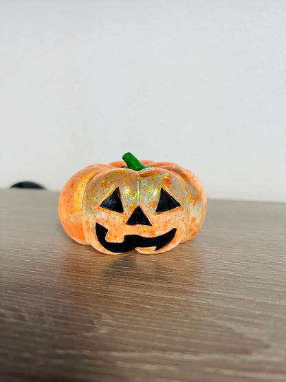 Squishy Glitter Pumpkin