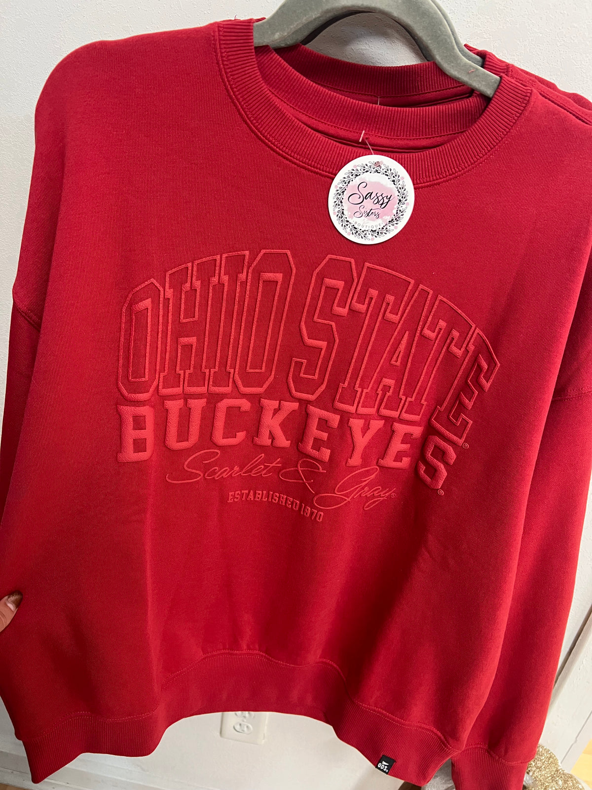 Ohio State Buckeyes Sweatshirt, Red