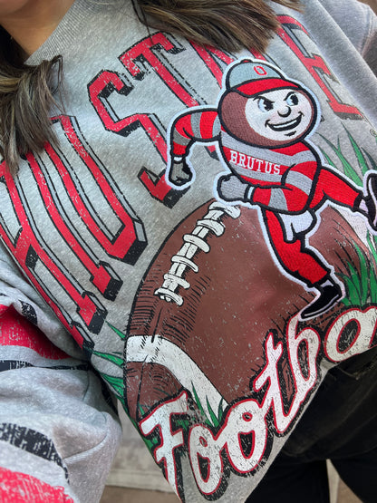 Ohio State Buckeyes Sweatshirt, Grey