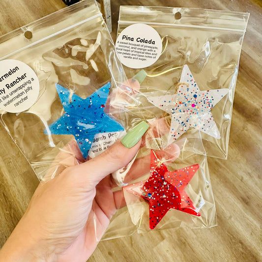 Mini Car Freshie, Americana Star