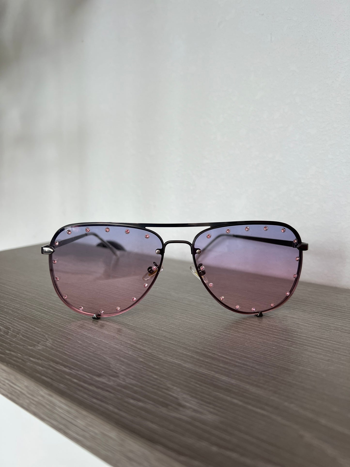 Hollywood Sunglasses, Pink Ombre