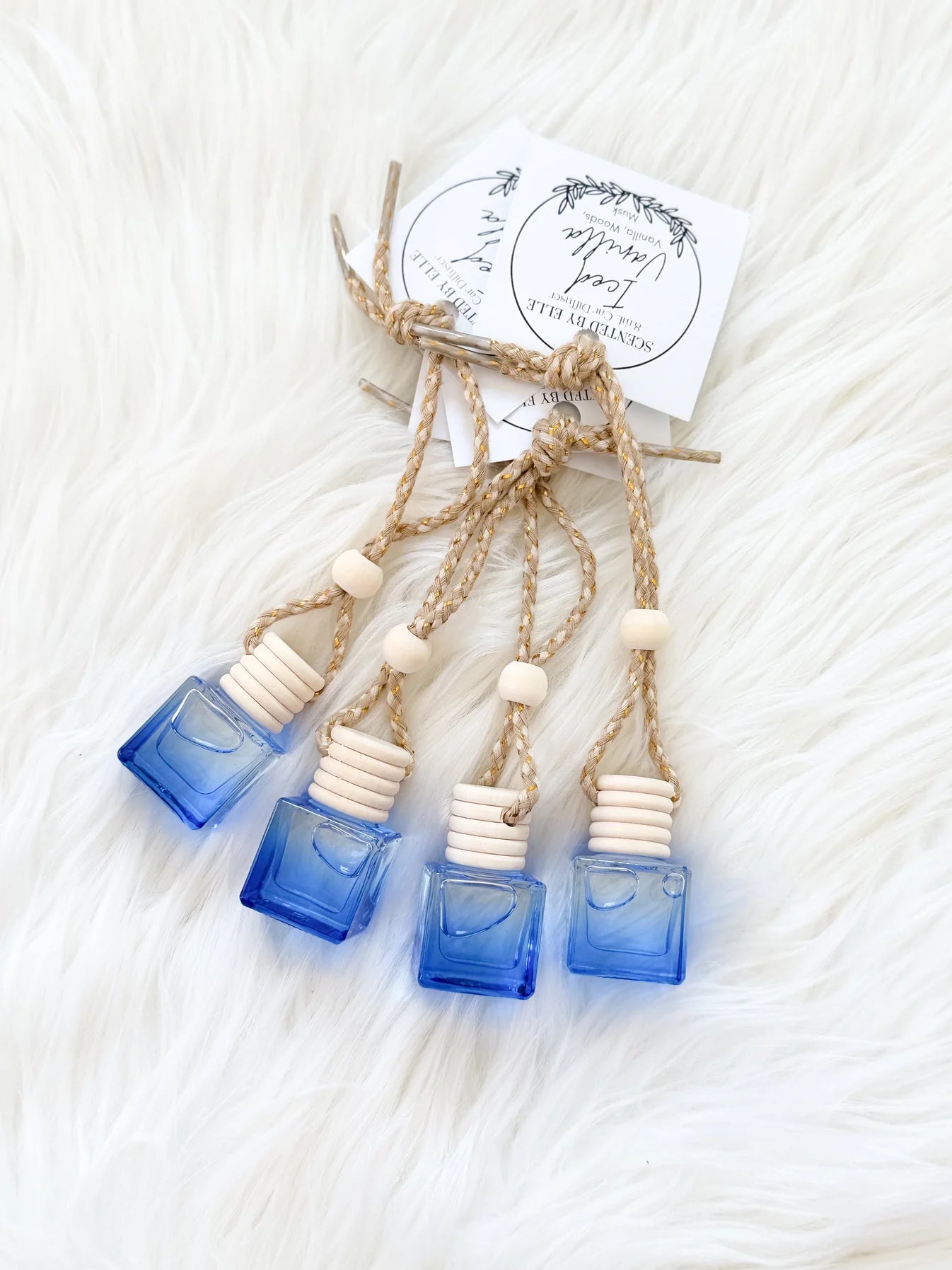 Iced Vanilla car diffuser, masculine scent