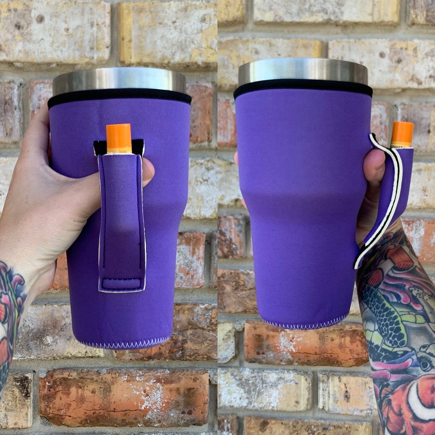 30-40oz Tumbler Handler™, Purple