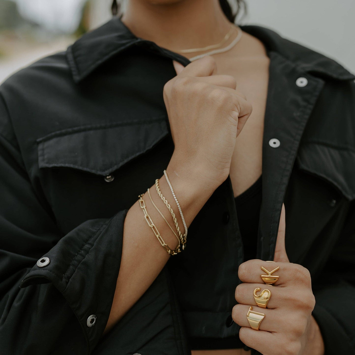 The Leo Bracelet, Gold