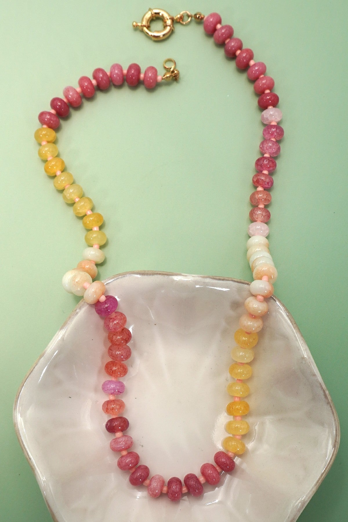 Natural Stone Mixed Necklace