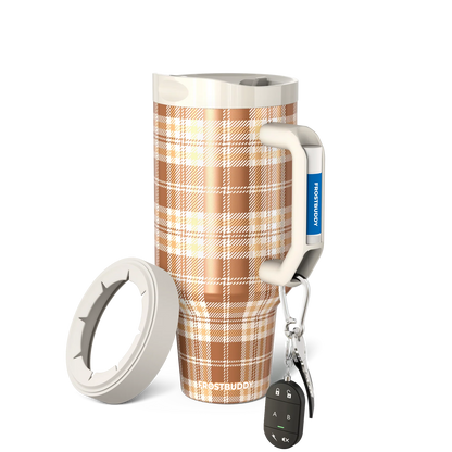 Thicc Buddy 50oz | Pumpkin Patch Plaid