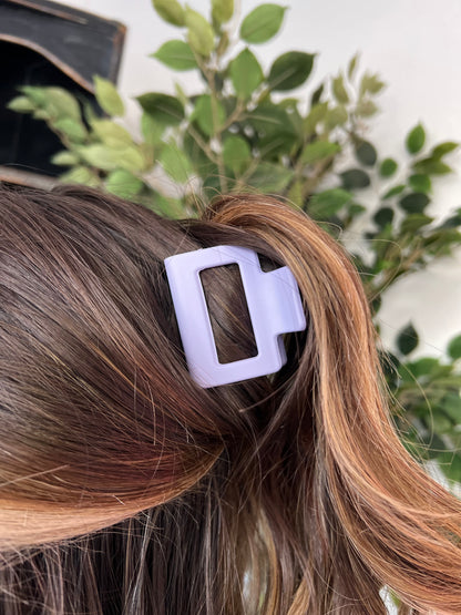 Mini Effortless Hair Clip, Lavender