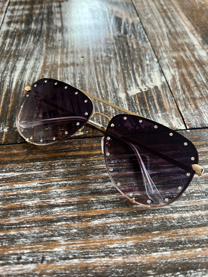 Hollywood Sunglasses, Black Ombre